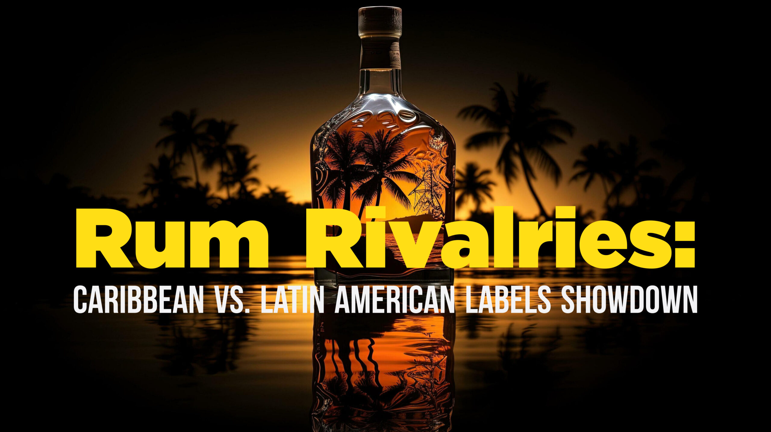 Rum Rivalries: Caribbean vs. Latin American Labels Showdown